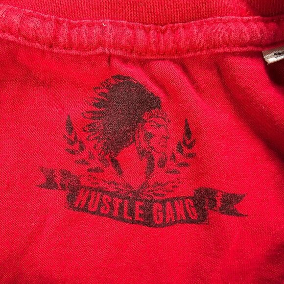 Hustle Gang Tshirt Mens 3XL/2XL Red Short Sleeve Hip Hop Urban Streetwear‎ - Picture 7 of 9